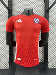 Player Version 2024-25 Chile Home Red Thailand Soccer Jersey-888