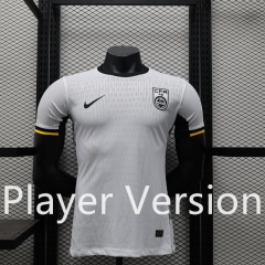 Player Version 2024-25 China Away White Thailand Soccer Jersey AAA-888