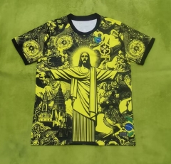 2024-25 Special Version Brazil Yellow Thailand Soccer Jersey AAA-9755
