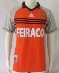 Retro Vesion 98-99 Deportivo La Coruña 2nd Away Orange Thailand Soccer Jersey AAA-503