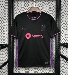 2024-2025 Barcelona  Black Thailand Soccer Jersey AAA