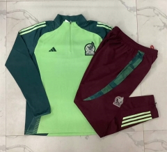 2024-2025 Mexico Green Thailand Soccer Tracksuit -815