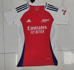 2024-25 Arsenal  Home Red Thailand Female Soccer Jersey AAA-708