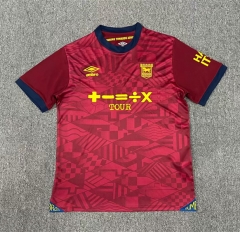 2024-2025 Ipswich Town Away Red Thailand Soccer Jersey AAA-8025