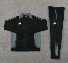 2024-2025 Adida s Black Thailand Soccer Jacket Uniform-4627
