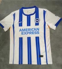 2024-2025 Brighton & Hove Albion Home Blue&White Thailand Soccer Jersey AAA-2044