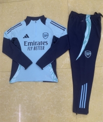 2024-2025 Arsenal Light Blue Thailand Soccer Tracksuit-411
