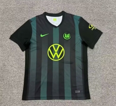 (s-4xl)2024-25 VfL Wolfsburg Away Dark  Green Thailand Soccer Jersey AAA-0377