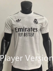 Player Version 24-25 special edition Real Madrid White Thailand Soccer Jersey AAA-9753