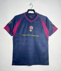 Retro Version 2010 West Ham United Home Blue Thailand Soccer Jersey AAA-811