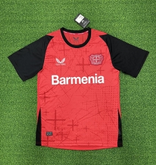 （s-4xl）2024-2025  Bayer 04 Leverkusen Home Red Thailand Soccer Jersey AAA-403