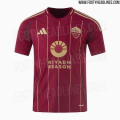 2024-2025 Roma Home Red Thailand Soccer Jersey AAA