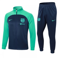 2024-2025 Barcelona Royal Blue Thailand Soccer Jacket Uniform-411
