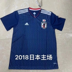 Retro Version 2018  Japan Home Blue Thailand Soccer Jersey AAA-811