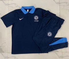 2024-25 Chelsea Royal Blue Thailand Polo Uniform-815