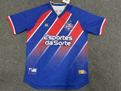 (S-4XL) 2024-2025 EC Bahia Away  Blue&Red Thailand Soccer Jersey AAA-GB