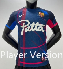 Player Version 2024-25 Barcelona Blue Thailand Soccer Jersey AAA-7902