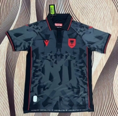 2024-2025 Albania Away Black Thailand Soccer Jersey AAA-2694