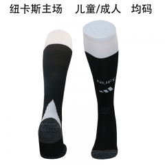 2024-25 Newcastle United Home Black& White Thailand kids Soccer Socks