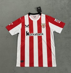（s-4xl）2024-2025 Athletic Bilbao Home Red&White Thailand Soccer Jersey AAA-4506