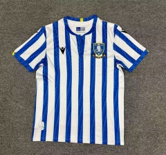 2024-2025 Sheffield Wednesday Home Blue&White Thailand Soccer Jersey AAA-512