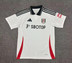2024-25  Fulham Home White Thailand Soccer Jersey AAA-0377