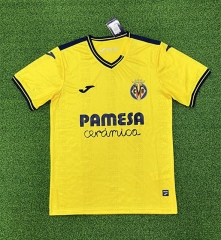 (s-4xl)2024-25 Villarreal CF Home Yellow Thailand Soccer Jersey AAA-403