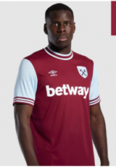 2024-2025 West Ham United Home Red Thailand Soccer Jersey AAA