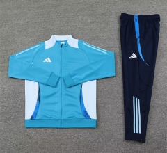 2024-2025 Adida s Blue Thailand Soccer Jacket Uniform-4627