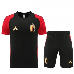 2024-2025 Belgium  Black Thailand Soccer Uniform-LH