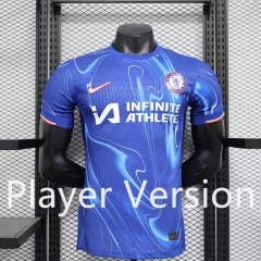 Player Version 2024-25 Advertising Version Chelsea Home Blue Thailand Soccer Jersey AAA-888