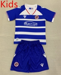 2024-2025 Reading F.C  Home Blue White kids Soccer Uniform-AY