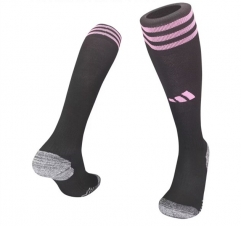 2024-25 Inter Miami CF Away Black  Thailand Soccer Socks