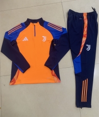2024-2025 Juventus Orange Thailand Soccer Tracksuit-411