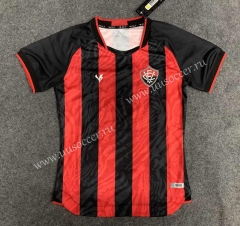 2024-2025 EC Vitória Home Red&Black Women Thailand Soccer Jersey AAA-2044