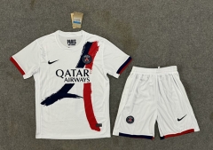 2024-2025 Paris SG Away White Soccer Uniform-6748