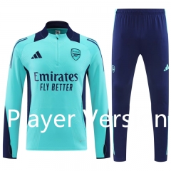 Player version 2024-2025 Arsenal  Light Blue Thailand Soccer Tracksuit-4627
