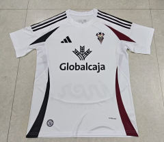 2024-2025 Albacete Balompié Home White Thailand Soccer Jersey AAA-0141