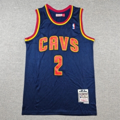 Cleveland Cavaliers Dark Blue #2 NBA Jersey-1380