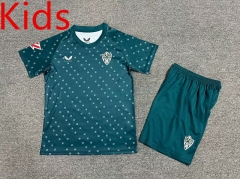 2024-2025 UD Almería Away Green Kids/Youth Soccer Uniform-7809