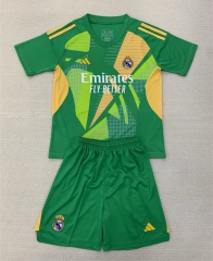 2024-25 Real Madrid Goalkeeper Green  Soccer Uniform-AY