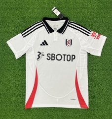 （s-4xl）2024-25  Fulham Home White Thailand Soccer Jersey AAA-403