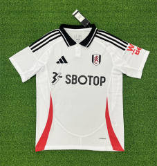 （s-4xl）2024-25  Fulham Home White Thailand Soccer Jersey AAA-403