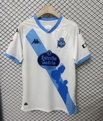 2024-2025 Deportivo La Coruña  Away White Thailand Soccer Jersey AAA-2044
