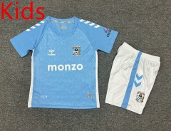 2024-25 Coventry City Home Blue Kids/Youth Soccer Uniform-7809
