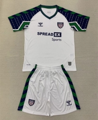 2024-25 Sunderland Away White Soccer Uniform-AY