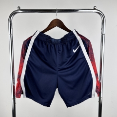 2024 Olympic Games USA Blue NBA Shorts-311