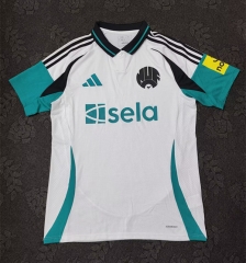 （s-4xl）2024-2025 correct version Newcastle United 2nd Away White Thailand Soccer Jersey AAA-HR