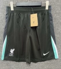 2024-25 Liverpool  Away Black Thailand Soccer Shorts