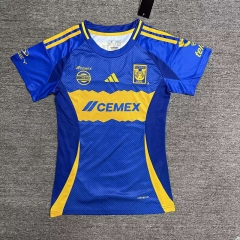 2024-2025 Tigres UANL Away Blue Women Thailand Soccer Jersey AAA-2386